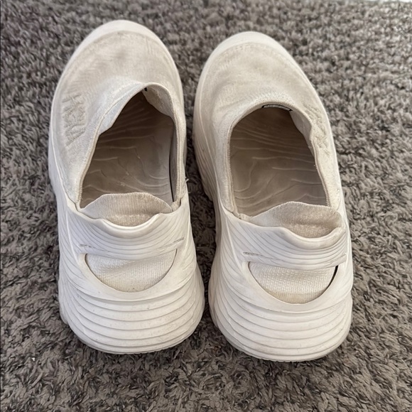 Hoka White Sneakers Slip-On Casual - Picture 5 of 8
